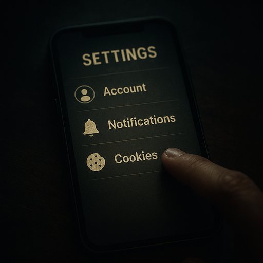 TK11 cookies settings screen illustration