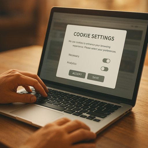 TK11 privacy policy feature image showing cookie settings