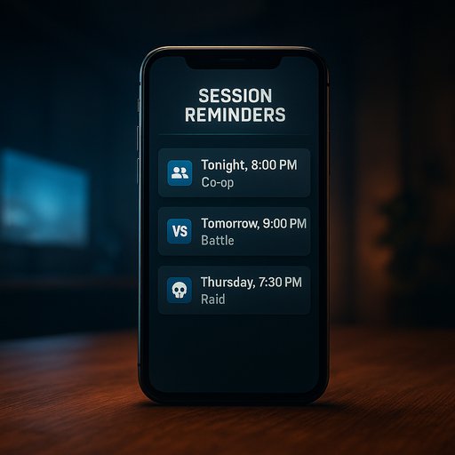 TK11 session reminders screen